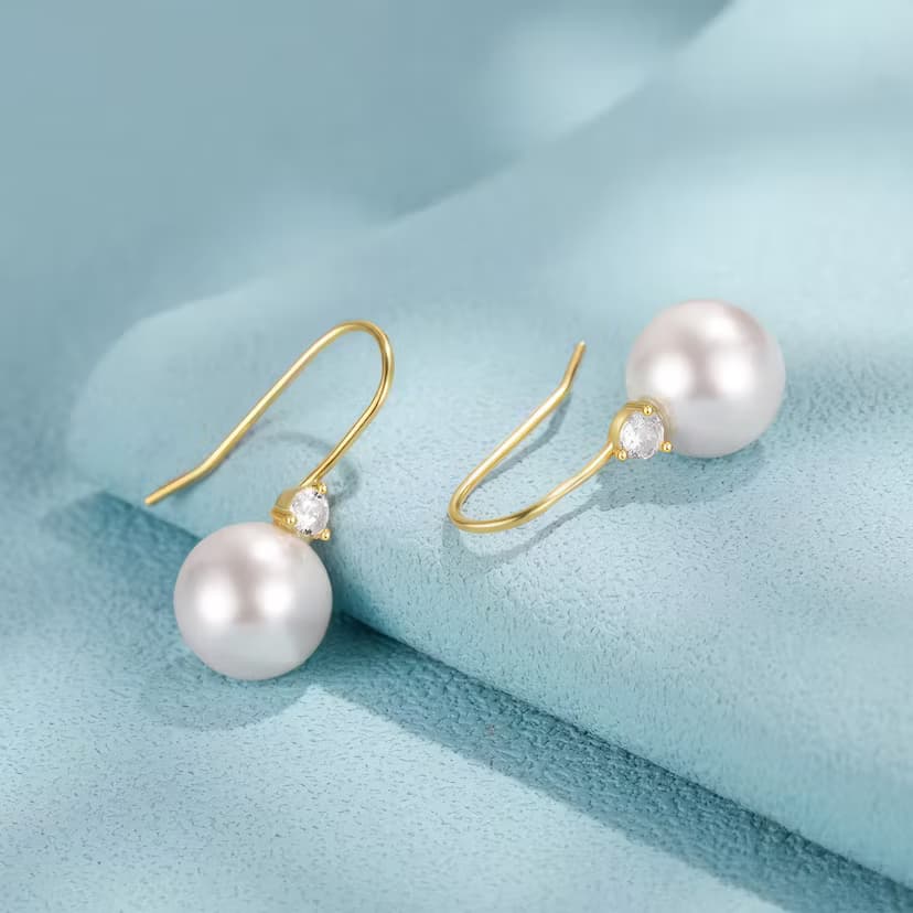 pearl earrings for women