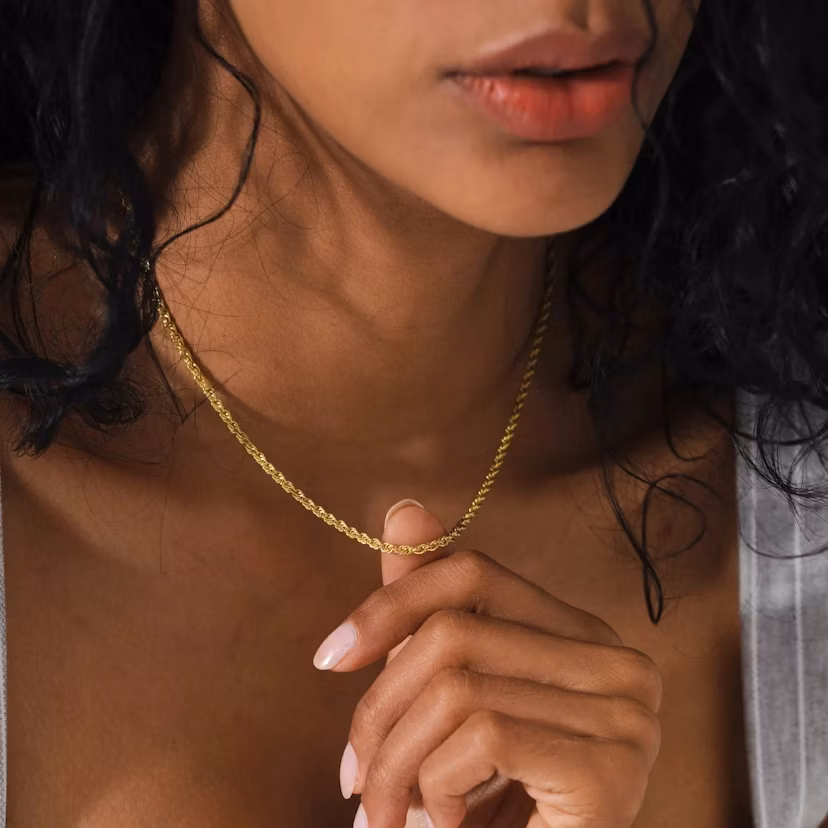 rope chain necklace