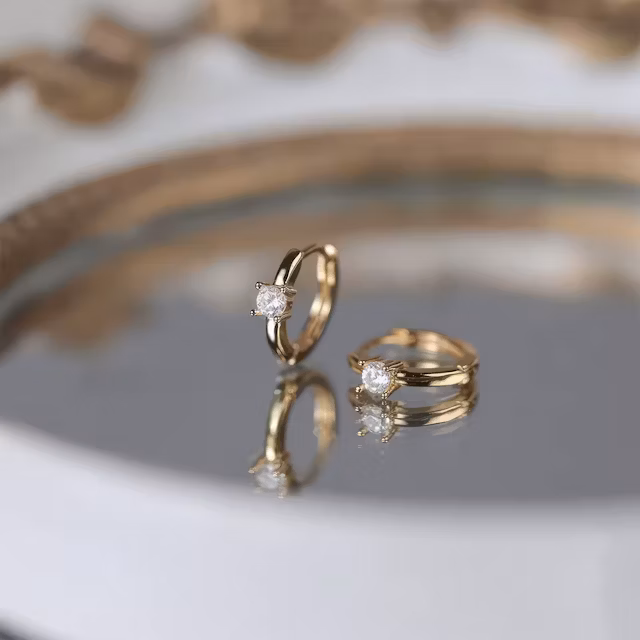 huggie hoops for women