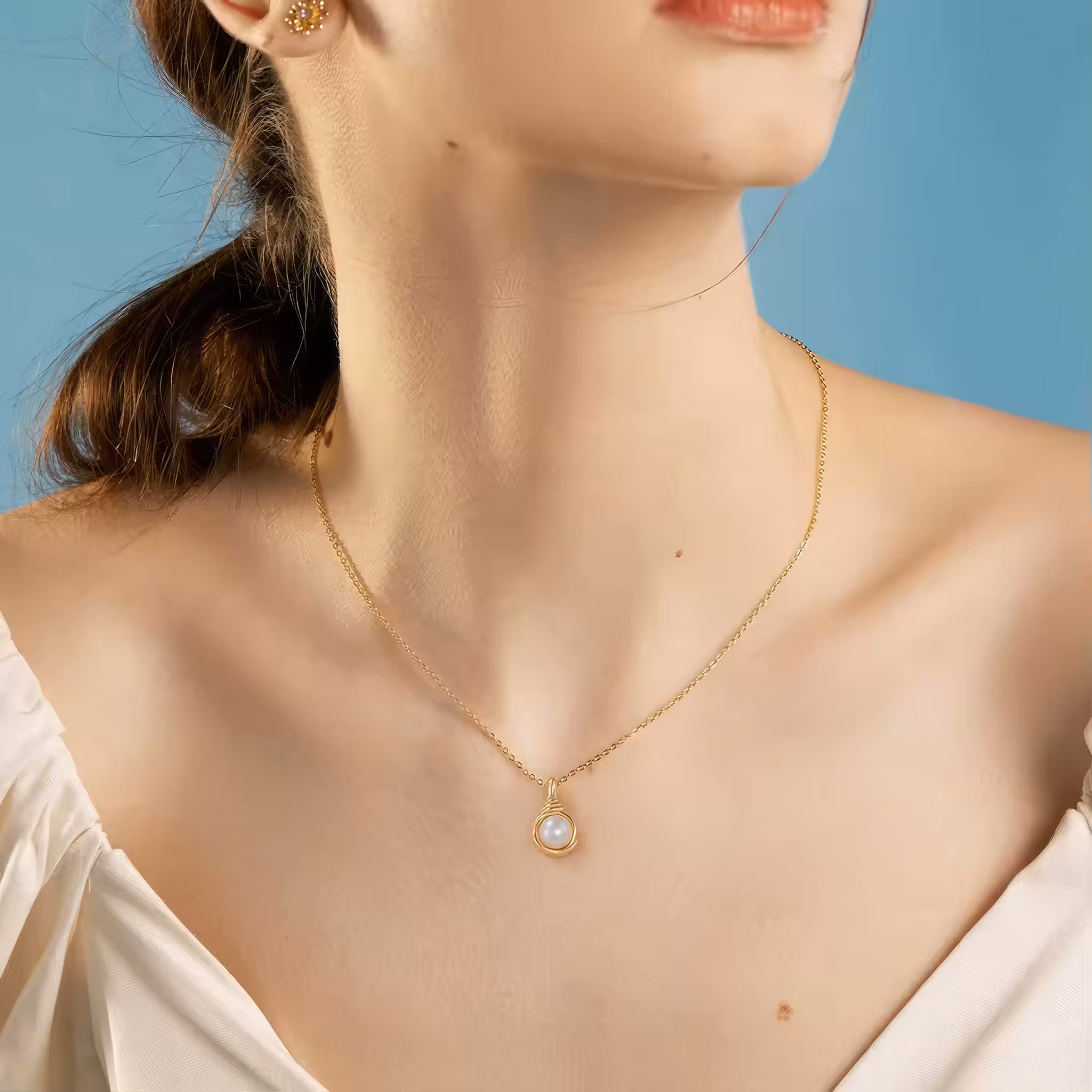 pearl necklace for women