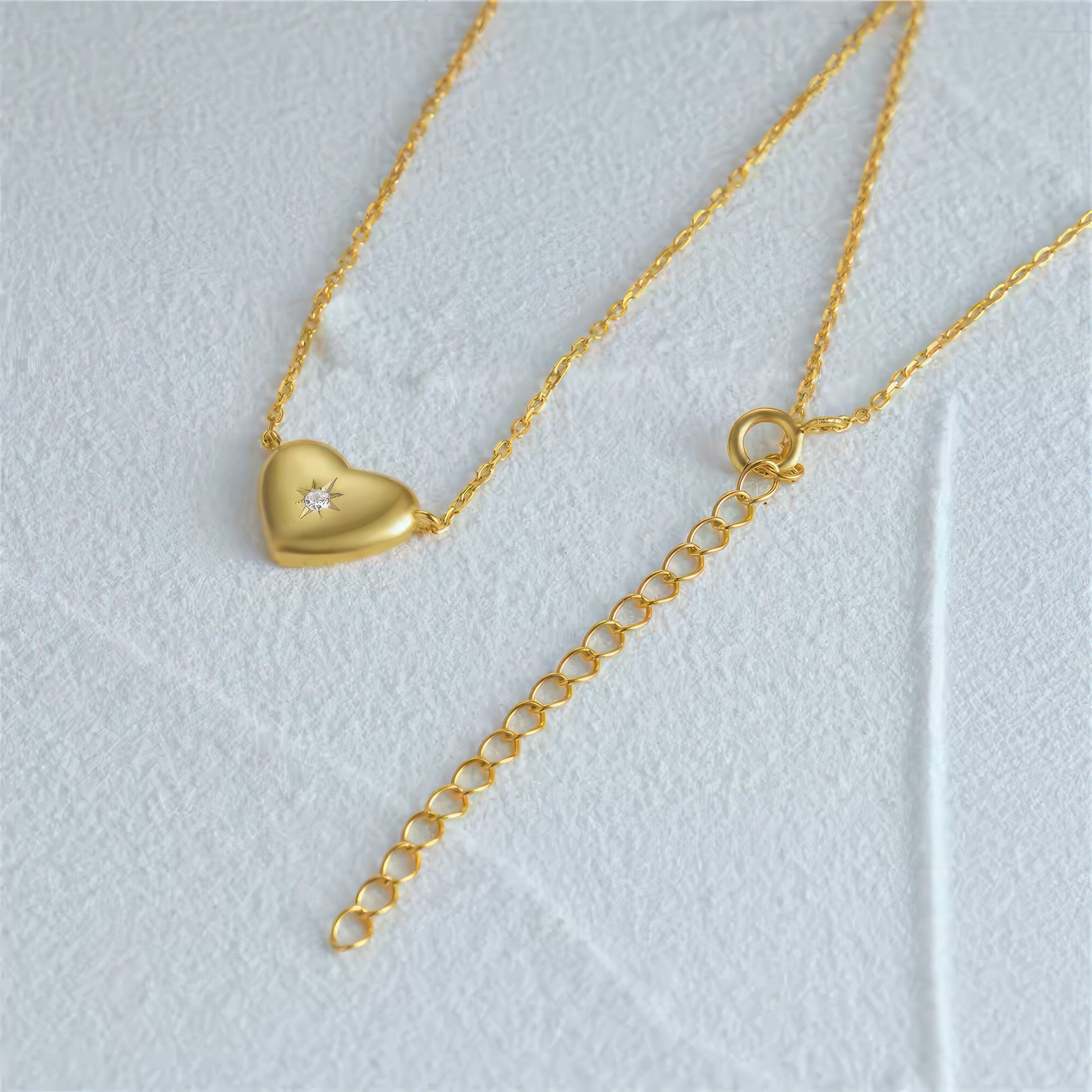 Heart Star Necklace