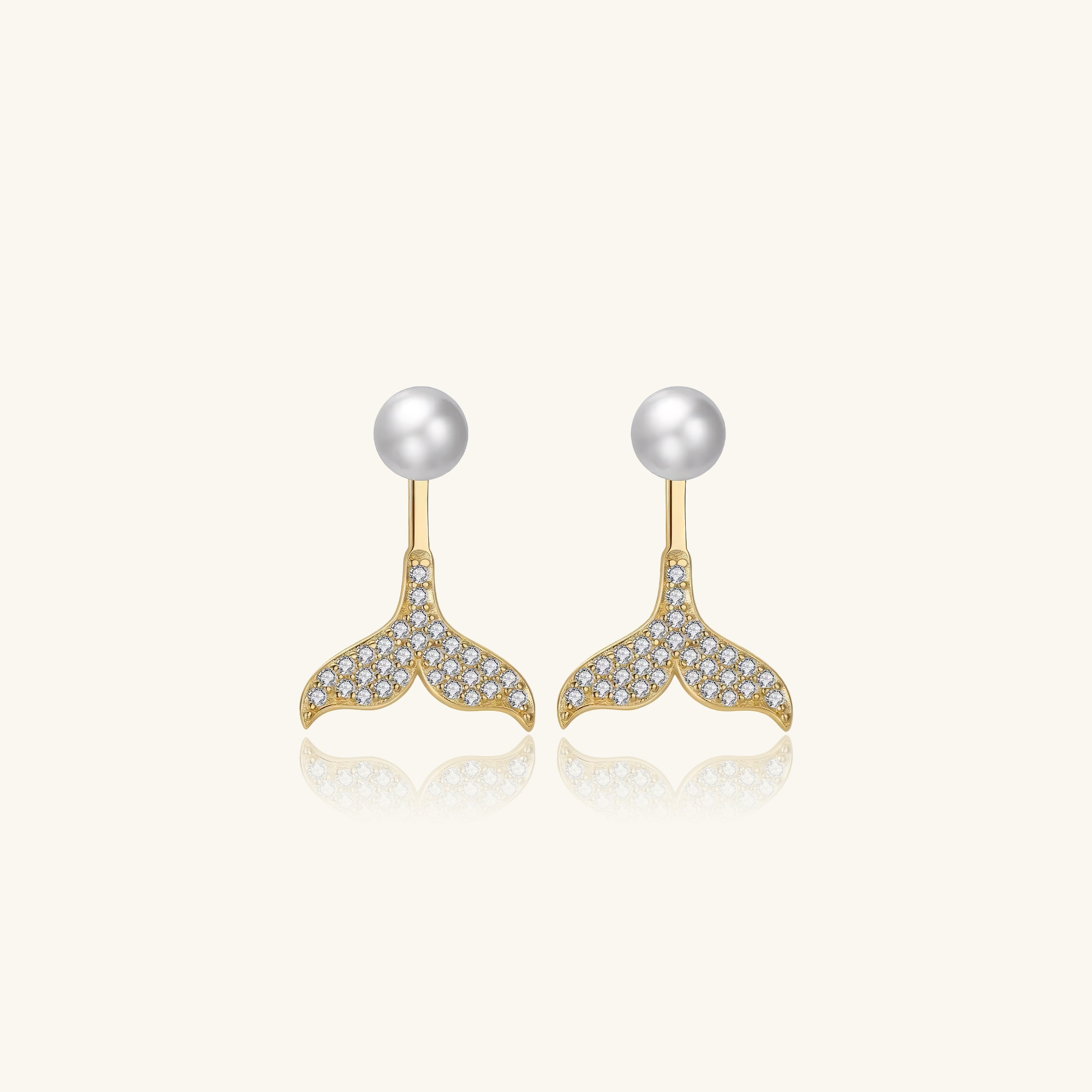 Mermaid Pearl Studs