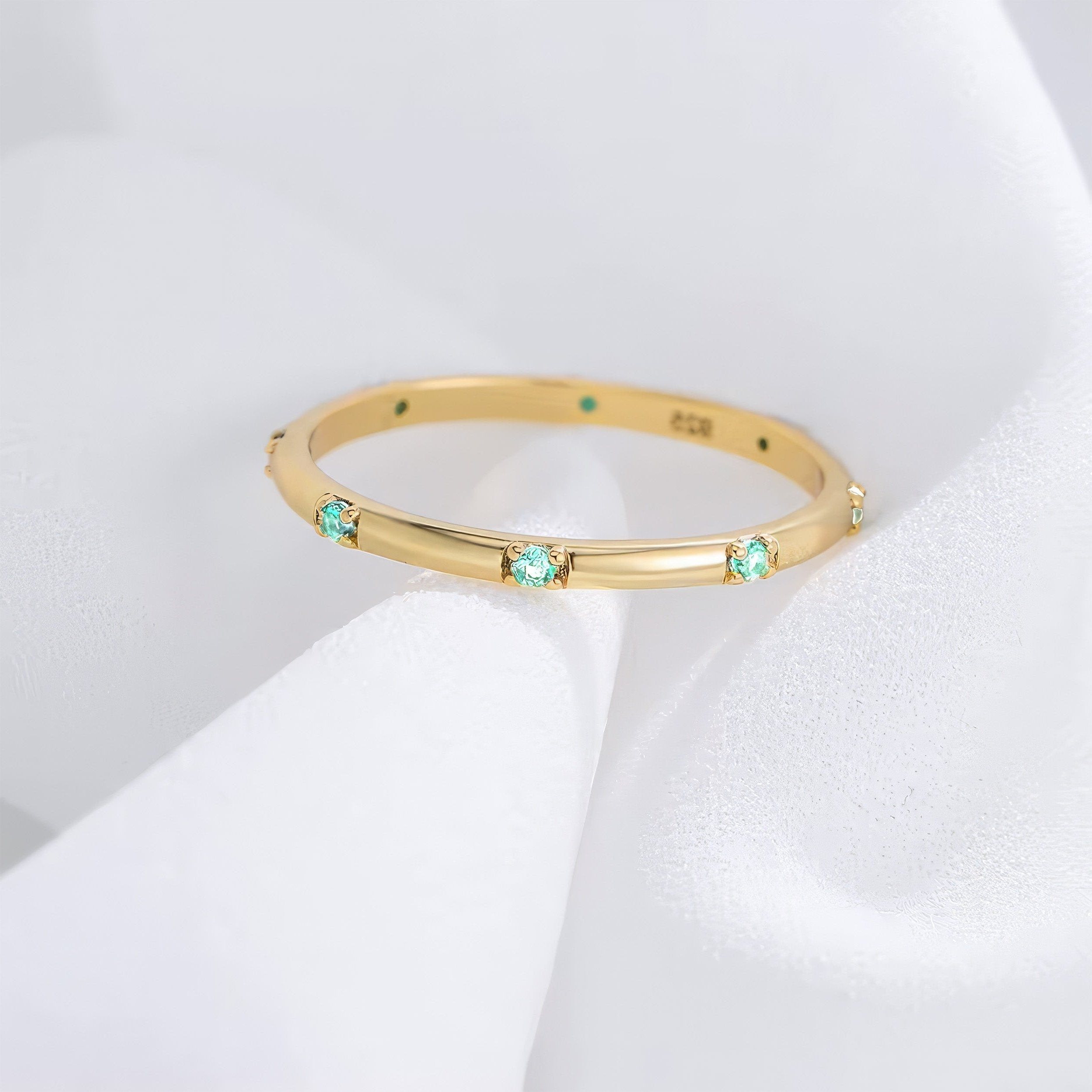 Minimalist Gemstone Ring