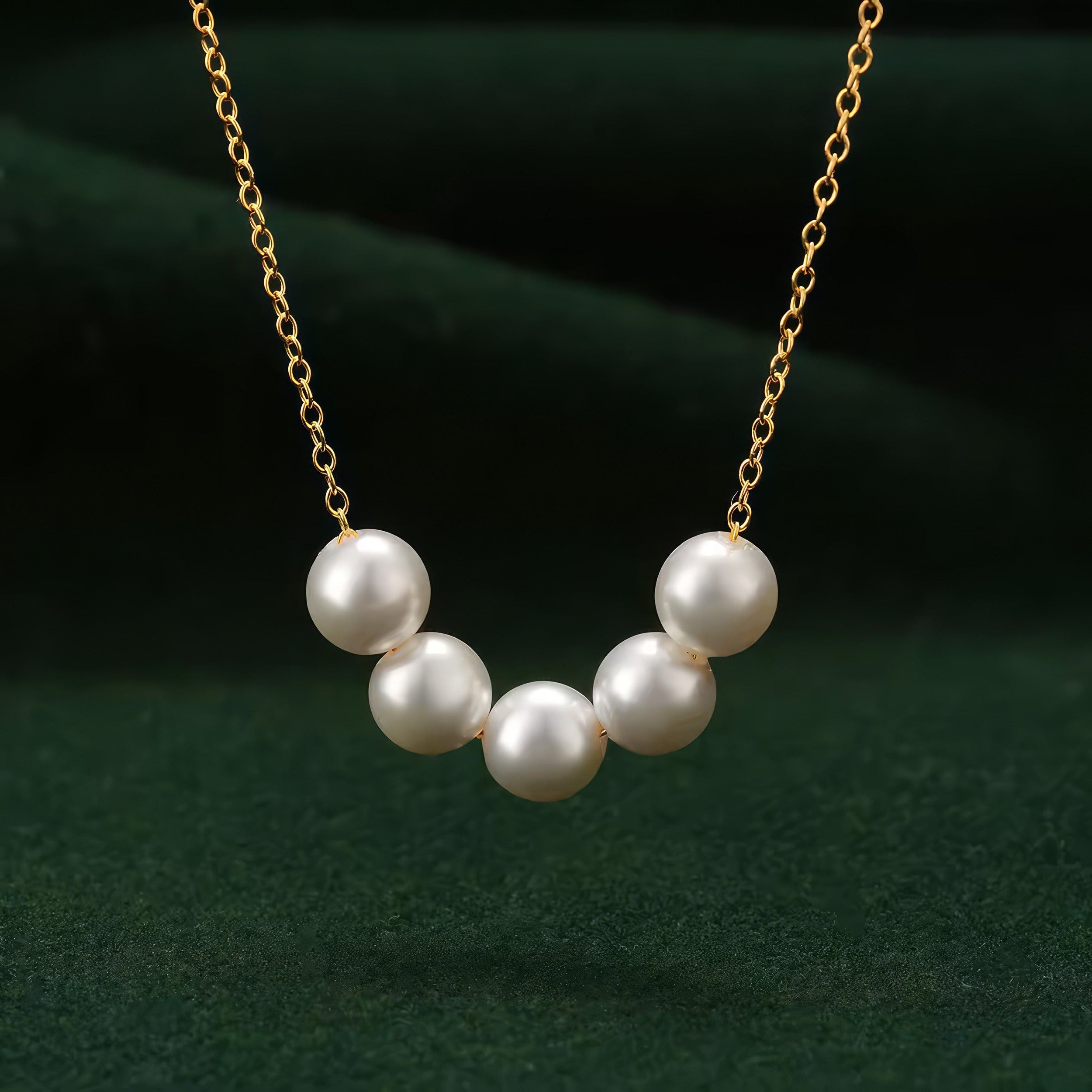 Pearl Bar Necklace