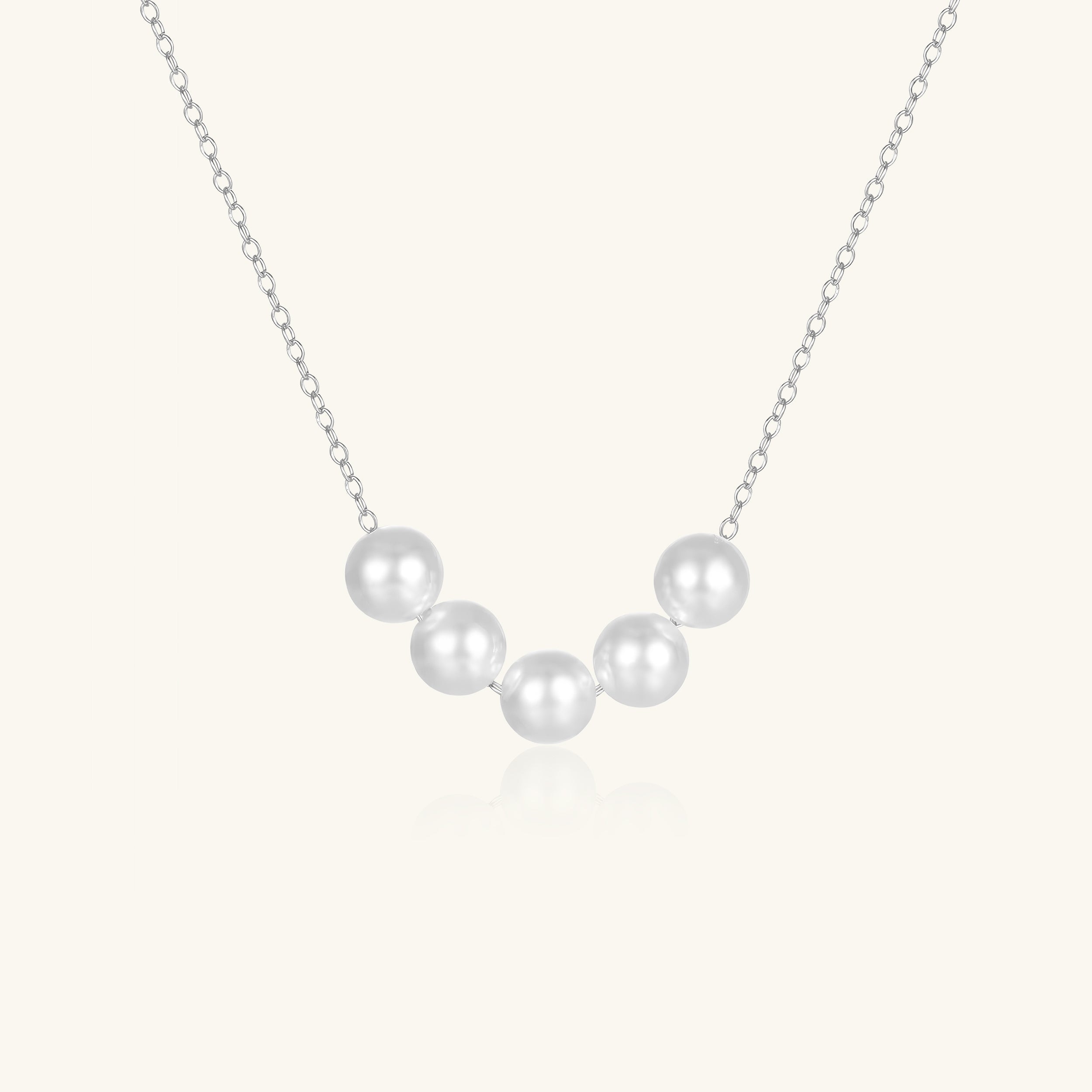 Pearl Bar Necklace