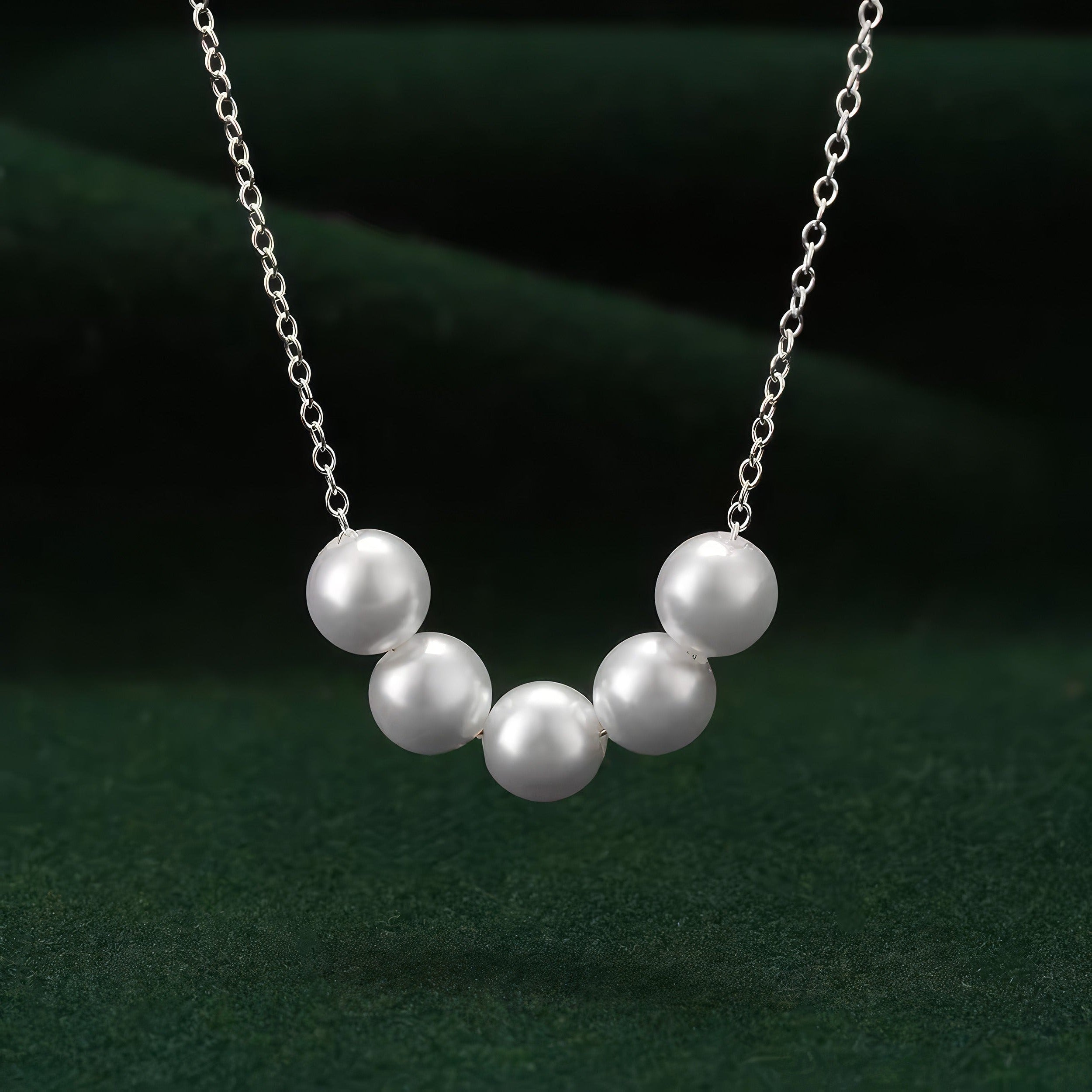 Pearl Bar Necklace