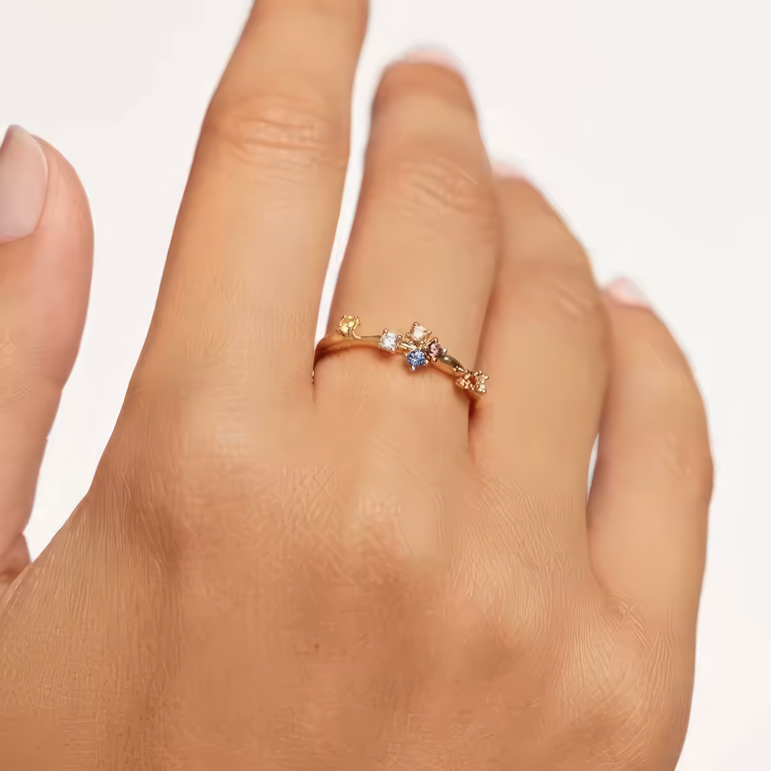 Rainbow Cluster Ring