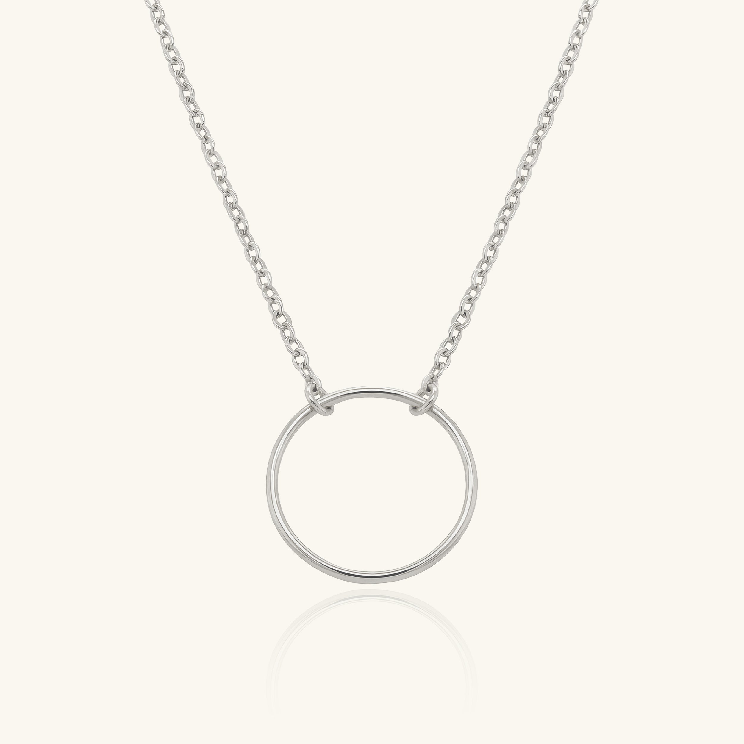 Circle Charm Necklace