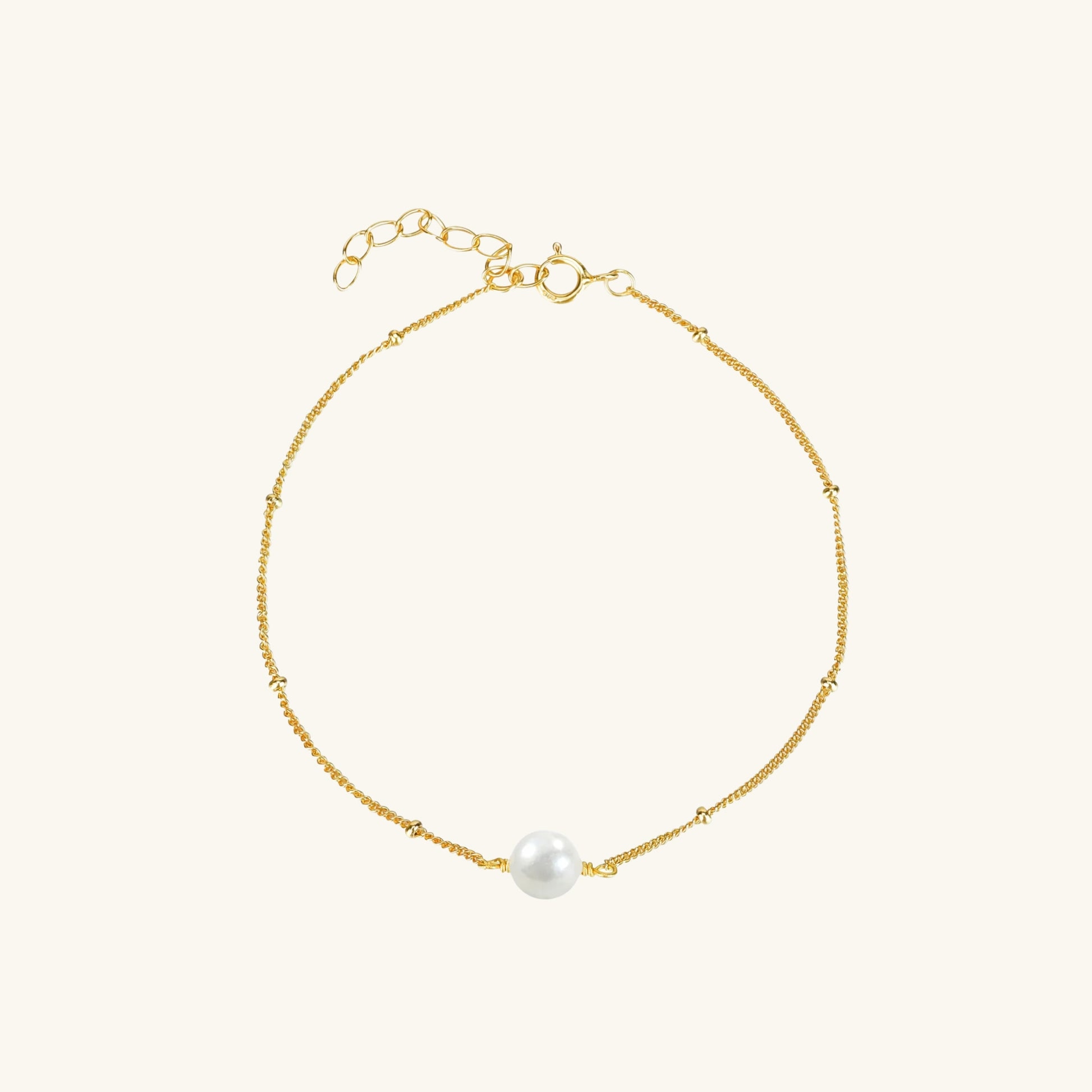 Single Pearl Bracelet