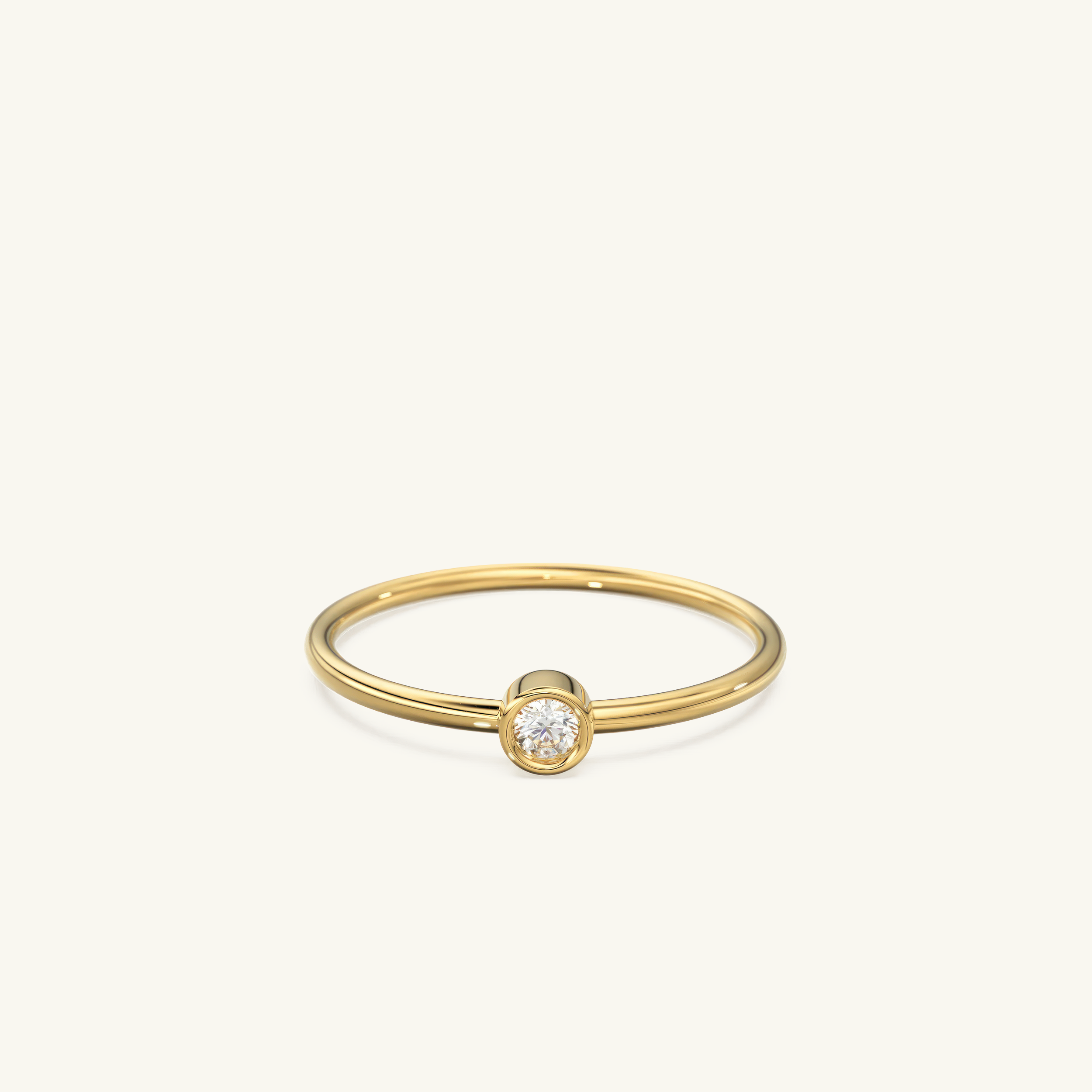 Single Zircon Ring