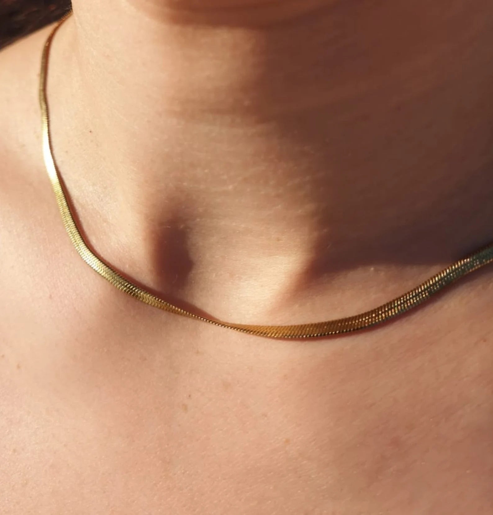 Herringbone Chain Necklace