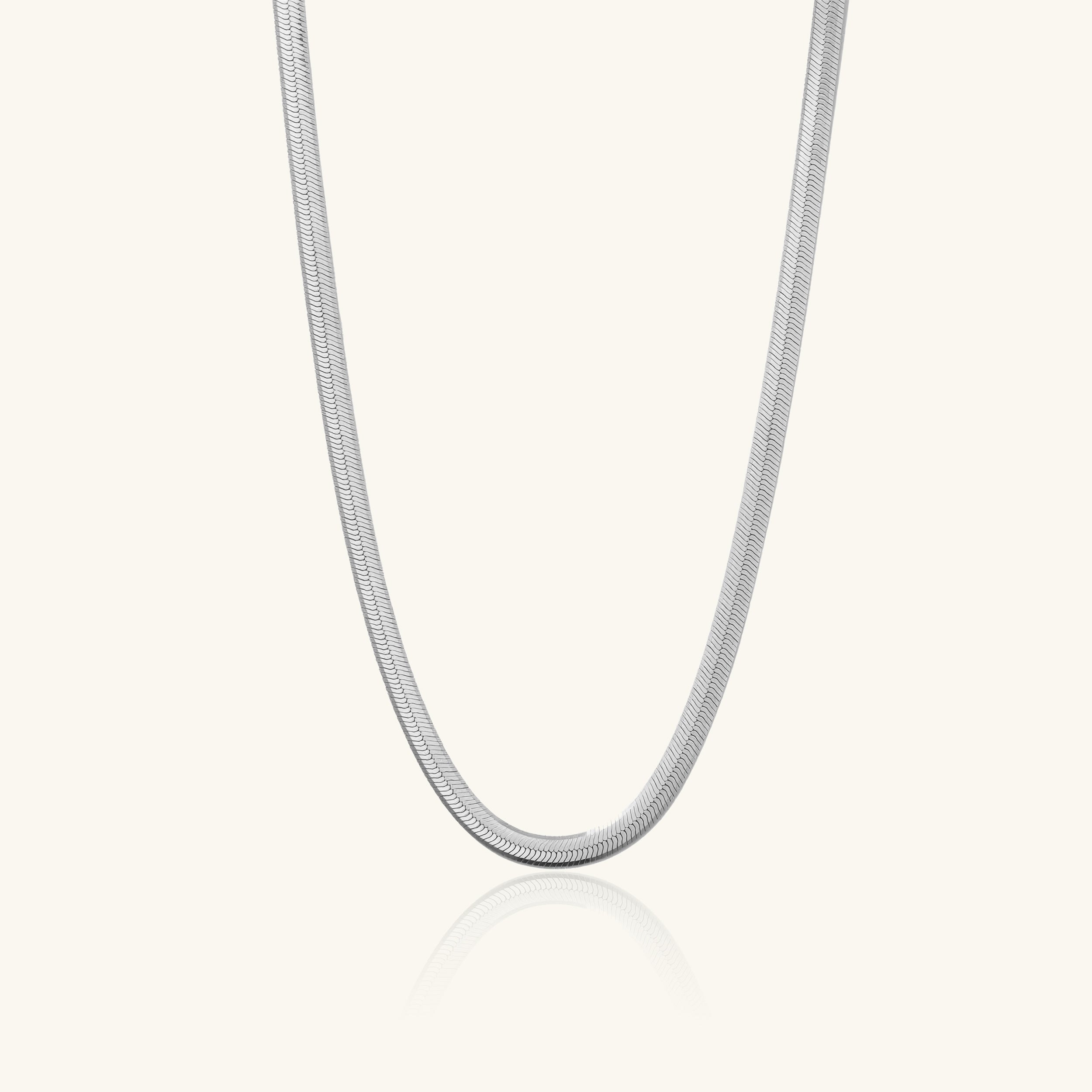 Herringbone Chain Necklace