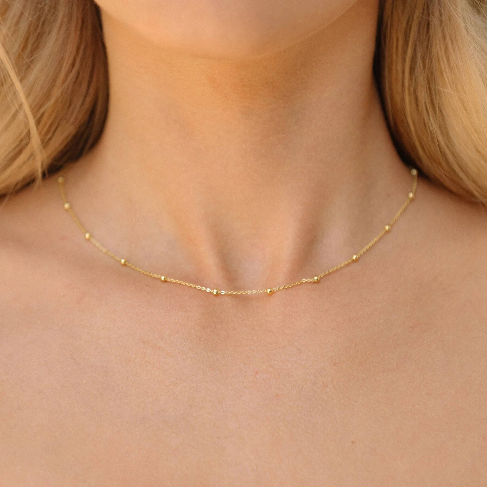 Spheres Chain Necklace