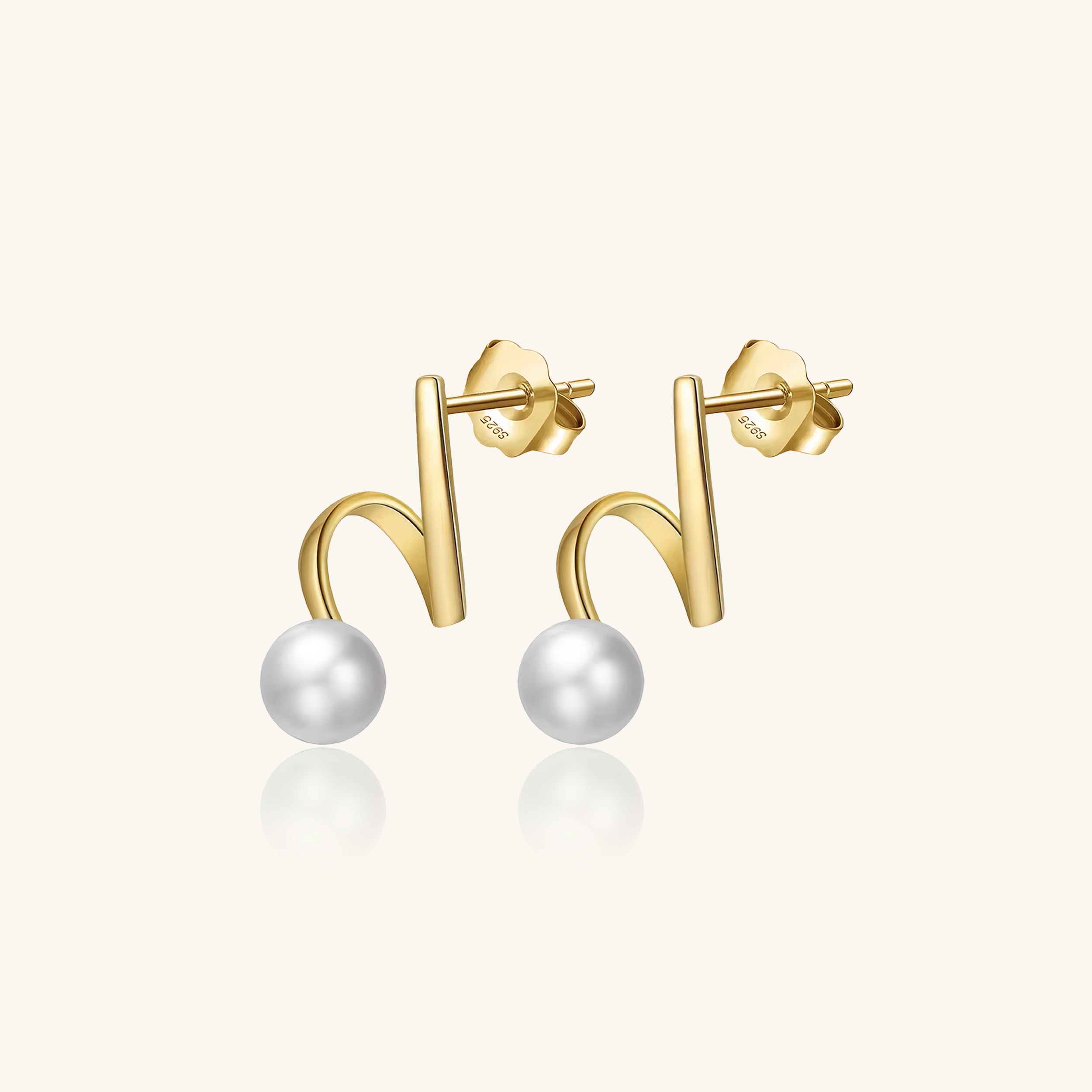 Starfall Pearl Studs