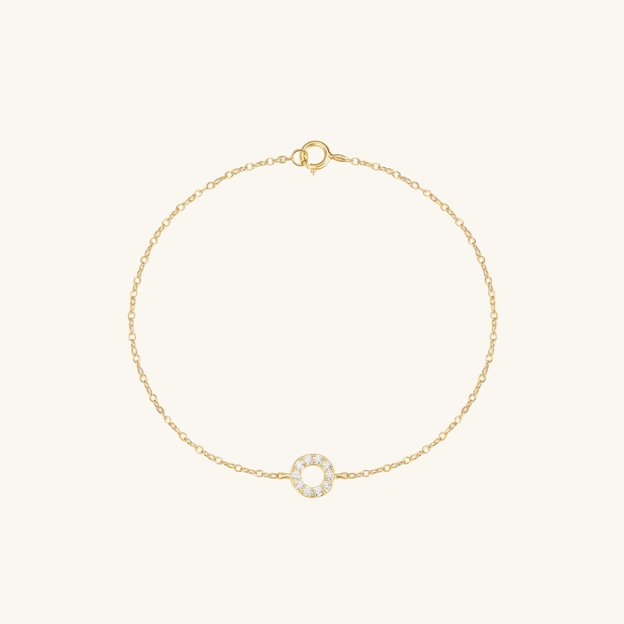 Delicate Circle Bracelet